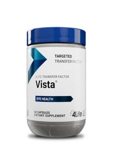 4life 4Life Transfer Factor Vista - Dietary Supplement for Eye Health and Vision Support - Supplement Formula with Lutein, Zeaxanthin, Zinc, Vitamin C, and Black Currant - 60 Capsules  - Image 1