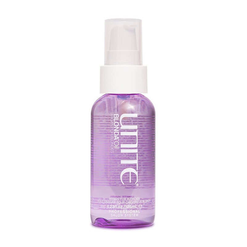 UNITE Hair - BLONDA Oil - Argan Oil That Seals, Repairs, and Nourishes - Ideal for Bleached Blonde Hair, 4.23 Fl Oz - Image 1