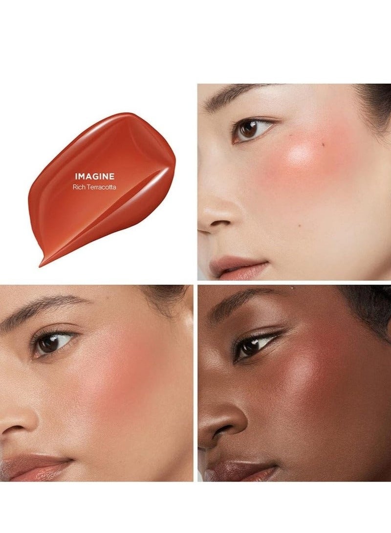 أورجلاس أحمر الخدود السائل غير الواقعي للساعة الرملية - تخيل: أحمر الخدود السائل الساحر والحصري لتحول المكياج الحالم - Image 3