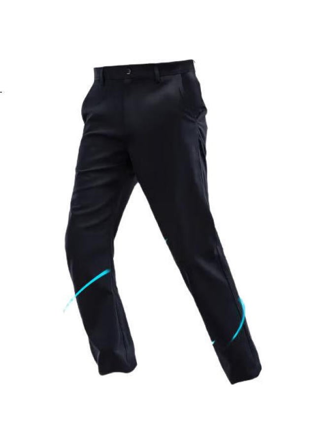 Seven Seven 【Cambodian Elasticity】Men'S Casual Pants Spring Autumn Business All-Match Comfortable Slim Straight Pants - Image 3