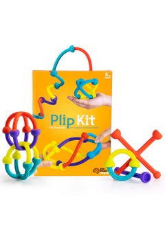 Fat Brain Toys Fat Brain Toys Plip Kit, Building Toys for Creative Play, Creative Construction Play Set, Kids Toys Ages 5 to 12  - Image 1