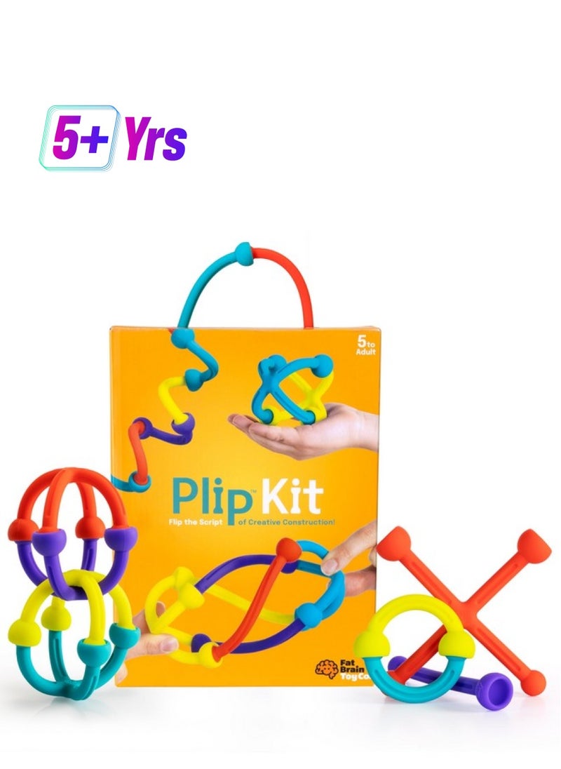Fat Brain Toys Fat Brain Toys Plip Kit, Building Toys for Creative Play, Creative Construction Play Set, Kids Toys Ages 5 to 12  - Image 1