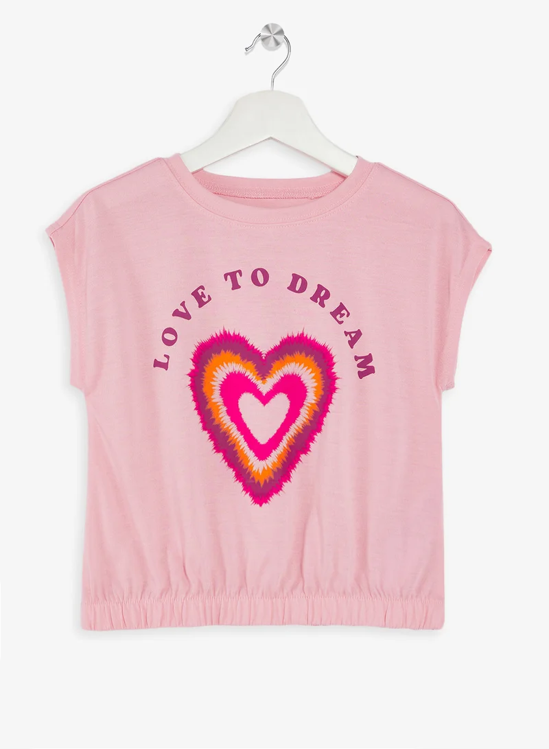 carter's Kids Printed Shirt And Shorts Set