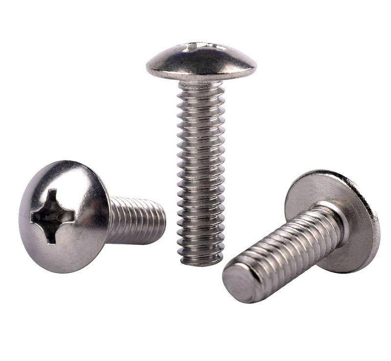 KOSJETHAS Store #10-24 x 3/4" Truss Head Phillips Machine Screws, 304 Stainless Steel 18-8, UNC Full Machine Thread, Bright Finish, Quantity 50Pcs - Image 5