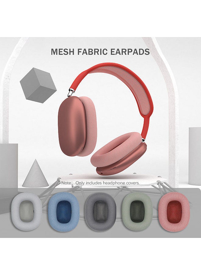 Mesh Fabric Earpads Replacement Headphones Cushion Easy to Install Compatible with Apple/AirPods Max