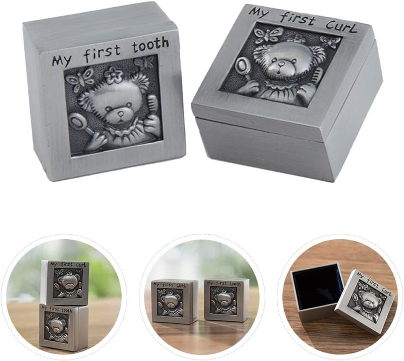 Wide use selected material Toddmomy Baby Keepsake Box Storage Boxes Decorative Tooth first curl keepsake baby first tooth Curl And Decorative Storage es Ready post purchase fulfill Wide range expanded design Upgraded simple practical design Natural material Sufficient order stock N/S/C nationwide deliver Fault optimized construction Full village delivery cover All item simple matching build Advanced compact design General standard compliant quality Dense area priority deliver Flexible sizing options Multiple design variants Simple multi-feature universal build KSA standard compatible design Treated anti-rust metal Economical varied design options Globally selected raw material Easy assemble Local supply chain stock Pop-area nearby warehouse Salt mist resistant Storage & transit friendly - Image 5