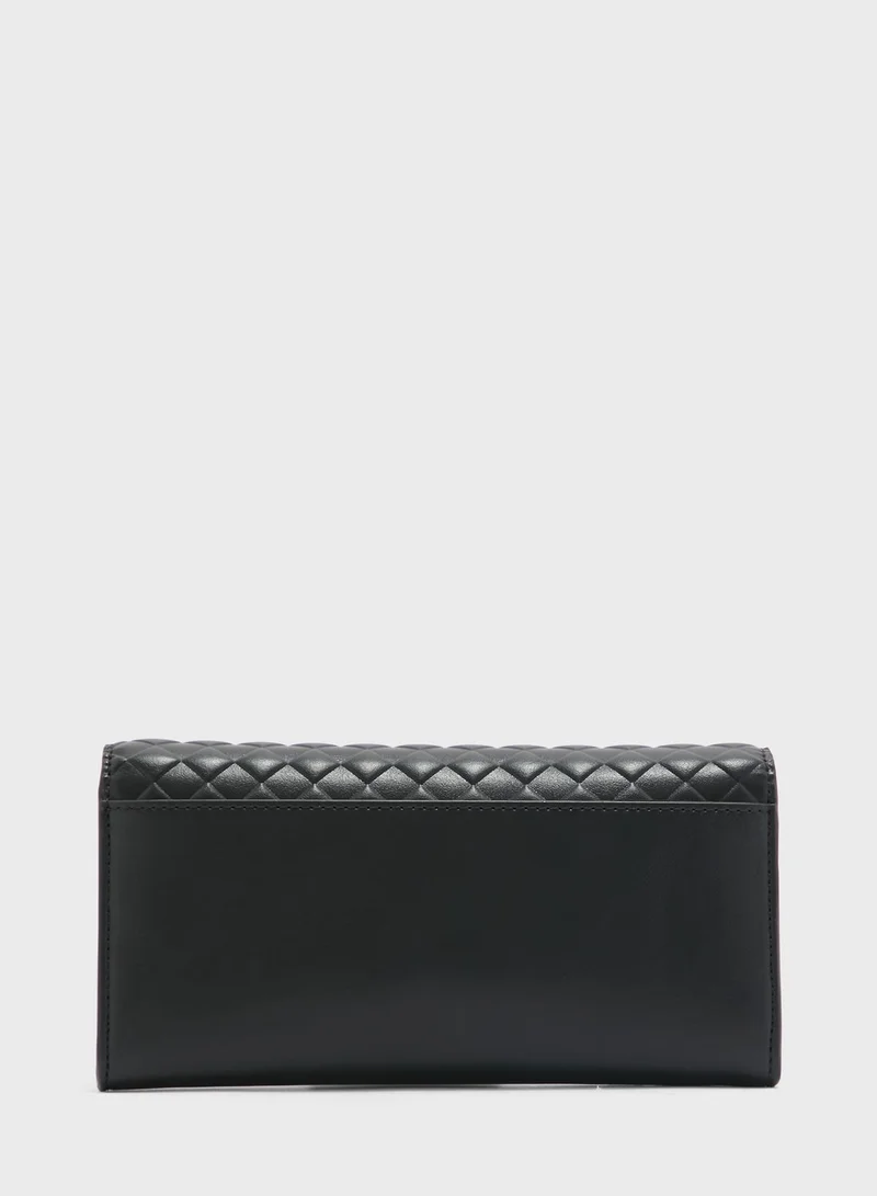 CALVIN KLEIN Quilted Large Trifold Wallet
