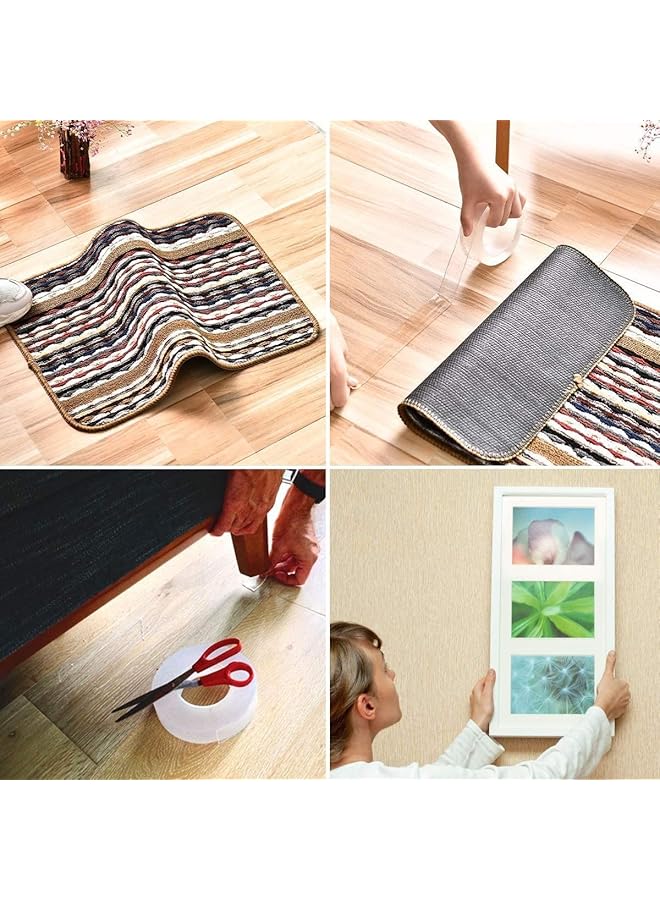 إيروريكس شريط لاصق مزدوج الجانب شفاف 2 مم × 3 سم × 3 م - Image 2