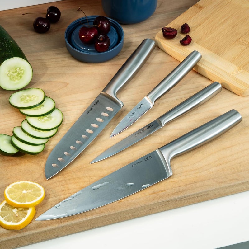 Berghoff Santoku Knife Silver 17.5cm Legacy - Image 3