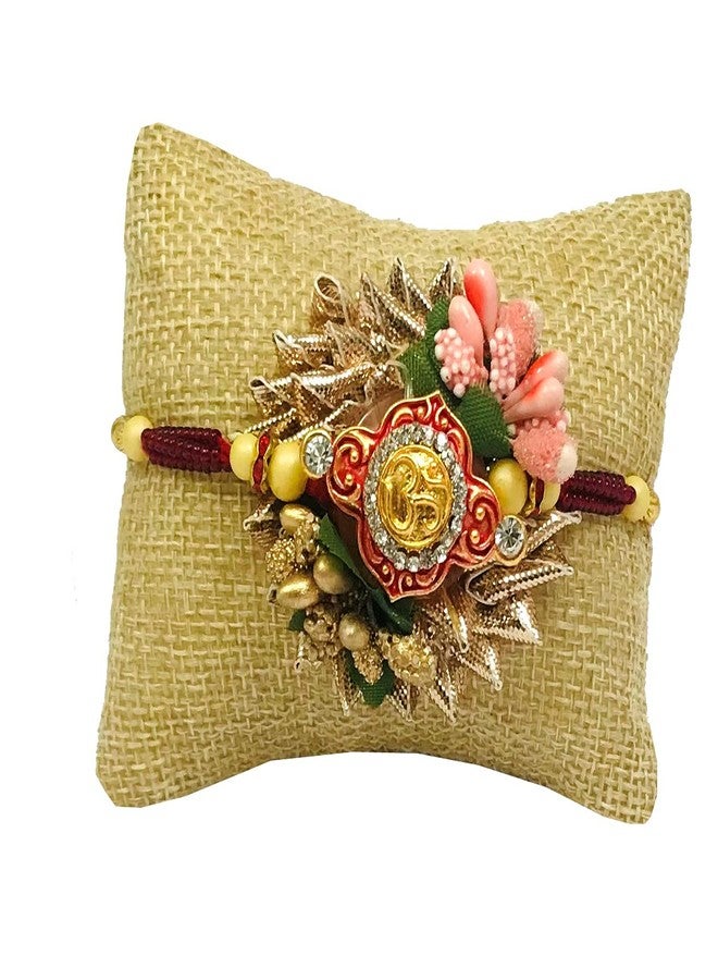 Evisha Rakhi For Brother And Bhabhi | Rakhi Comb-164-Kada-65 rakhi combo || bhaiya bhabhi rakhi || rakhi gifts - Image 2