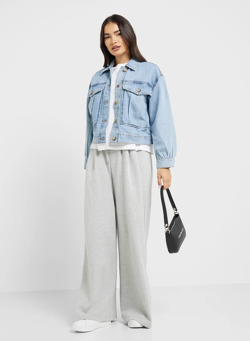 VERO MODA Pocket Detail Denim Jacket