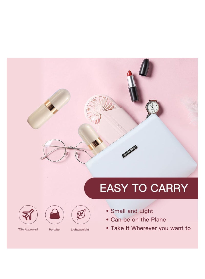 SOLARAE Travel Size 1.5oz/40ml Atomizer Spray Bottle - Mini Fine Mist Perfume Sprayer, Refillable Continuous Spray Bottle for Perfume, Cleaning Solutions, and More. Perfect for On-the-Go Use! - Image 5