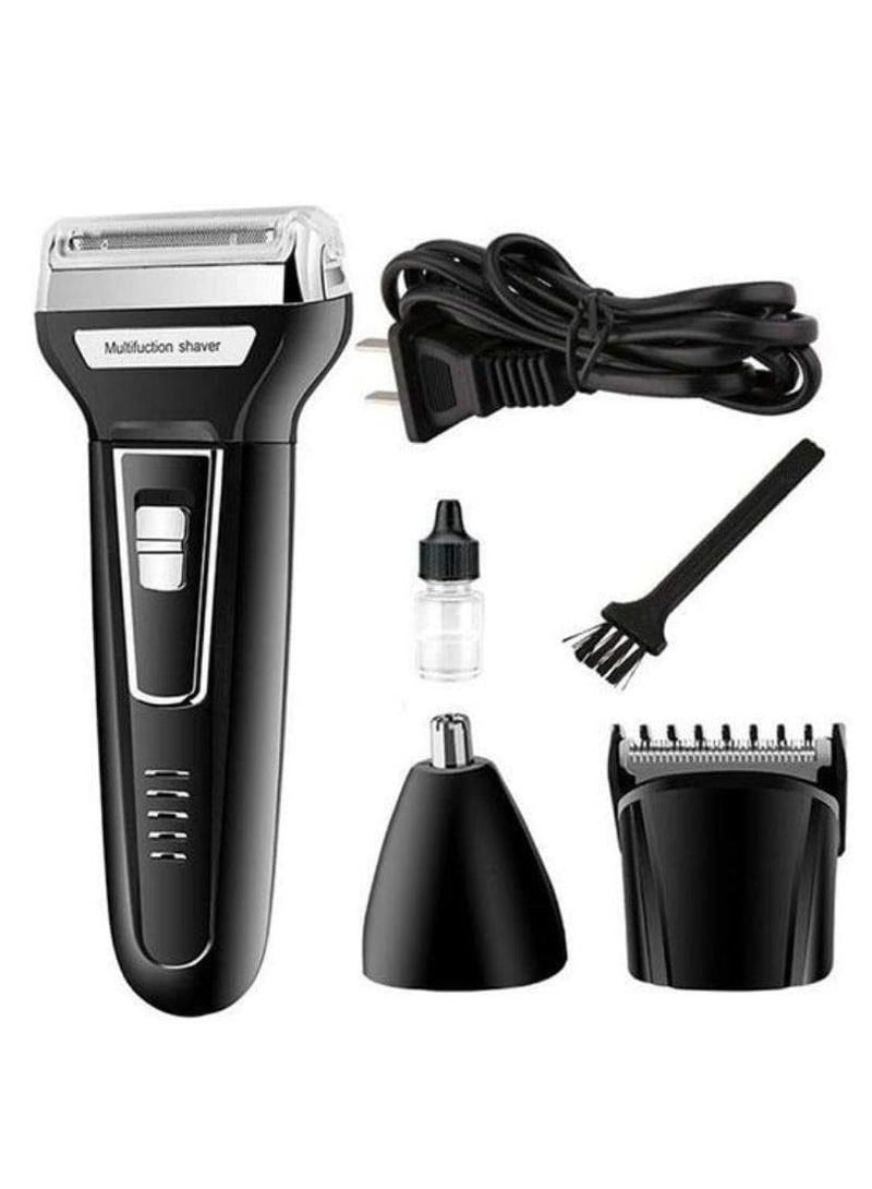 ELTRAZONE ELTERAZONE 3 in 1 Electric Razor Men Beard Trimmer Rechargeable Waterproof Shaver Professional Cordless Hair Clippers Nose Hair Trimmer Grooming Set - Image 1
