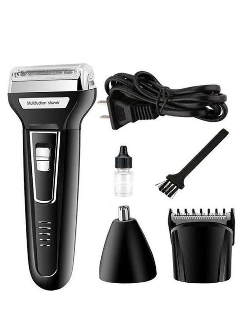 ELTRAZONE ELTERAZONE 3 in 1 Electric Razor Men Beard Trimmer Rechargeable Waterproof Shaver Professional Cordless Hair Clippers Nose Hair Trimmer Grooming Set - Image 3