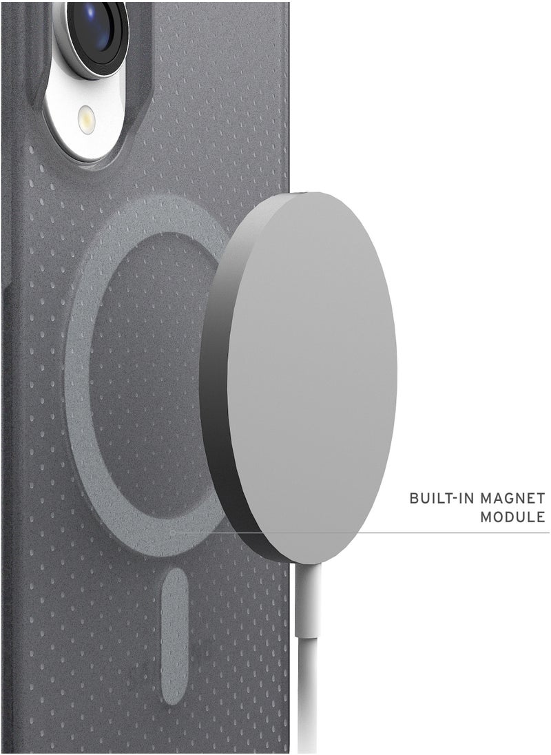Urban Armor Gear - UAG Dot [MagSafe] for Samsung Galaxy S25 EDGE Case Cover [15 Feet Drop tested] - Ash - Image 1