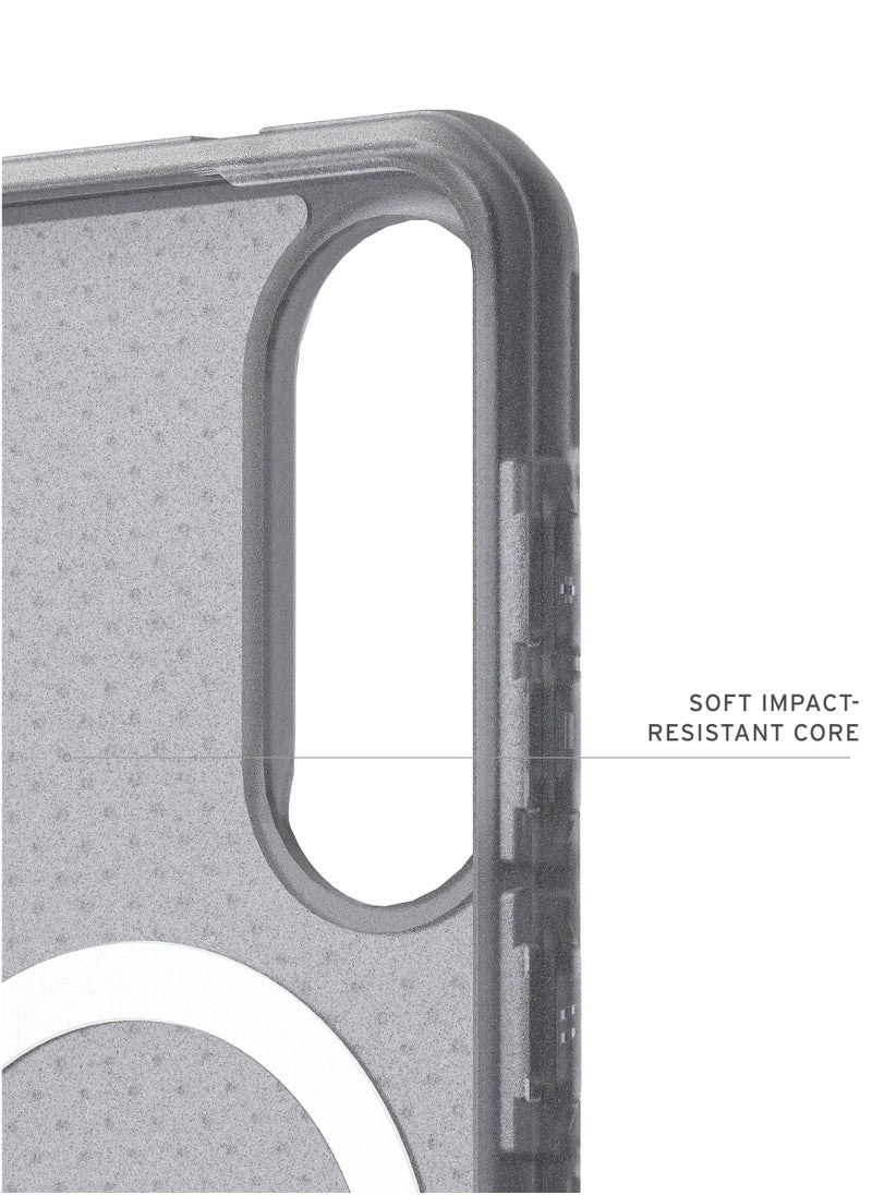 Urban Armor Gear - UAG Dot [MagSafe] for Samsung Galaxy S25 EDGE Case Cover [15 Feet Drop tested] - Ash - Image 1