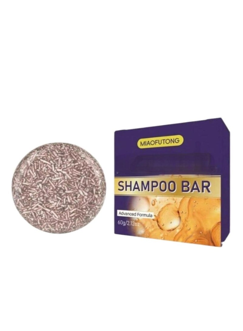 MIAOFUTONG Minoxidil Shampoo Bar, Solid Shampoo Cleansing Soap, Moisturizing Hair,Hair Soap, Promotes Hair Growth and Prevents Hair Loss - Image 2