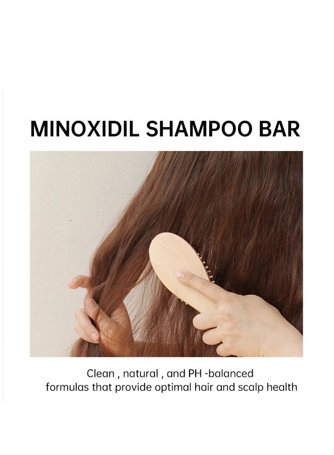 MIAOFUTONG Minoxidil Shampoo Bar, Solid Shampoo Cleansing Soap, Moisturizing Hair,Hair Soap, Promotes Hair Growth and Prevents Hair Loss - Image 3