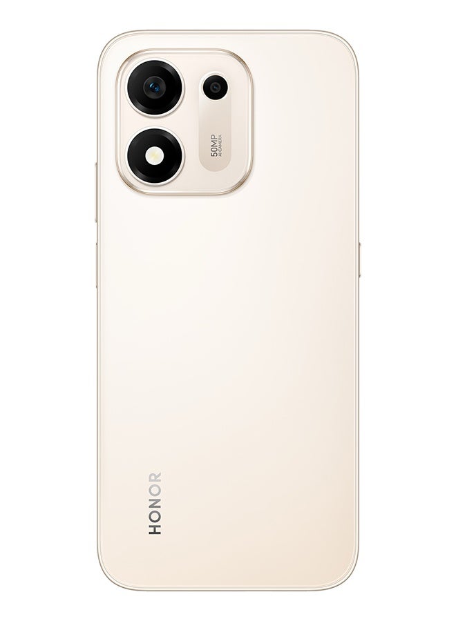 هونور X7e Plus  Dual SIM  5G 8GB RAM 256GB Desert Gold - Middle East Version - Image 2
