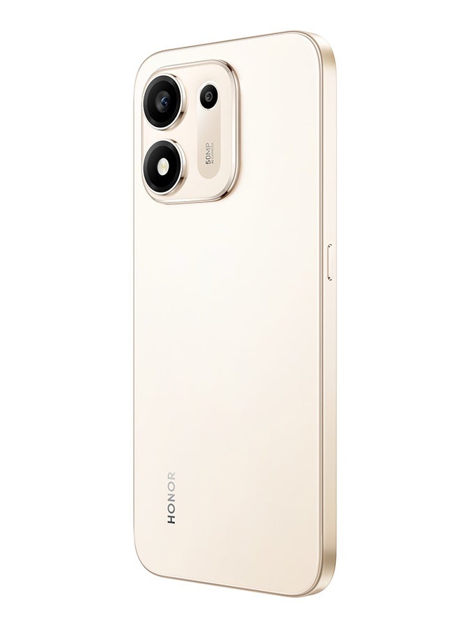 هونور X7e Plus  Dual SIM  5G 8GB RAM 256GB Desert Gold - Middle East Version - Image 4