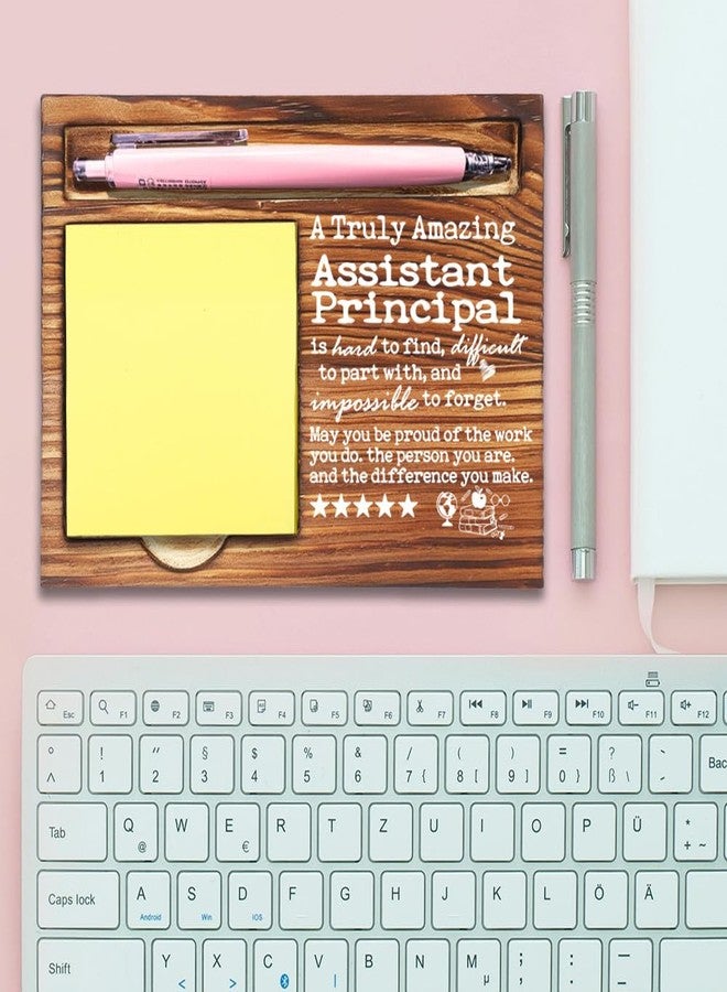 FOKCBOCM Thank You Gifts for Assistant Principal, Going Away Gift Retirement Gift for Assistant Principal, A Truly Amazing Assistant Principal,Best Assistant Principal Self-Stick Note Pad Holders-DW26 - Image 3