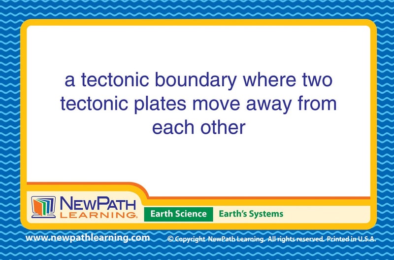 New Path Learning NewPath Learning - 44-6018 Earth Science Vocabulary Builder Flash Card Set, Middle School Medium - Image 3