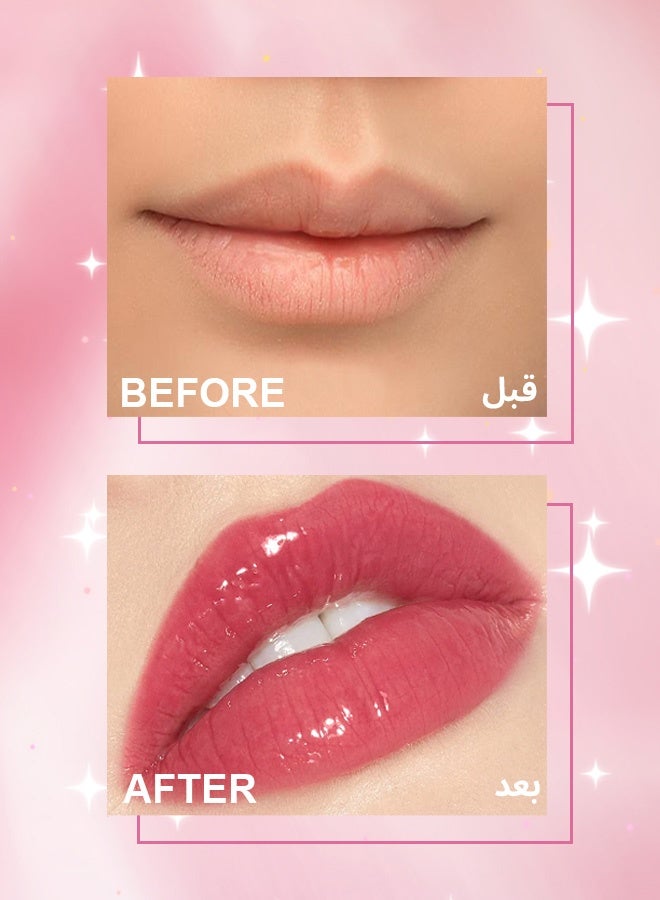 BOB Glittering Lip Gloss – #8 Silk, High‑Shine, Moisturizing, Long-lasting Formula for Fuller, Glossier Lips - Image 2