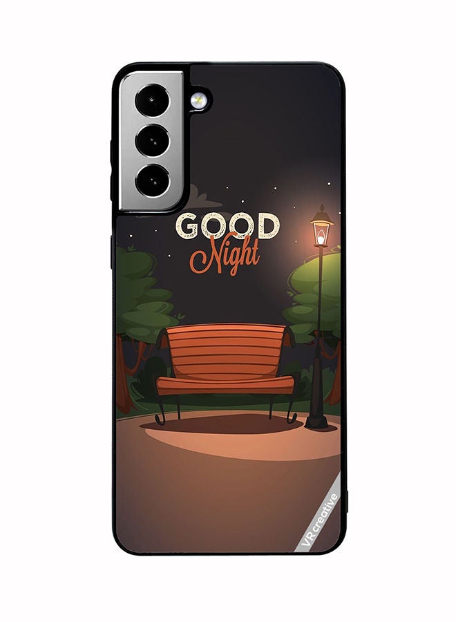 VR CREATIVE Protective Case Cover For Samsung Galaxy S21 FE 5G Good Night Design Multicolour - Image 1