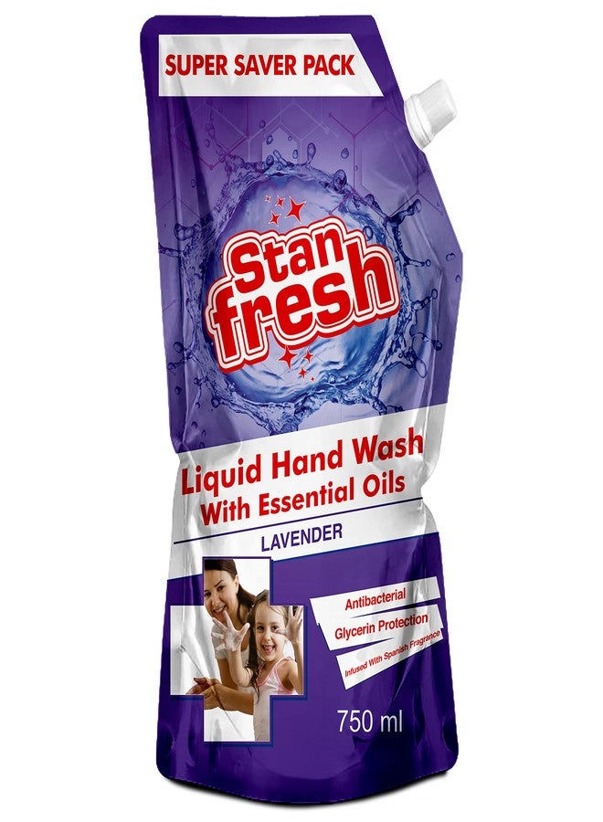 Stanfresh Liquid Hand Wash Lavender -750ml. - Image 1
