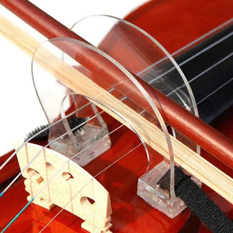 OUKA Violin Bow Collimator,Violin Bow Straighten Collimator Tool Violin Corrector Guide Tool Collimator for 1/8-1/4 1/2-4/4 Violin Practice Training Exercise Beginner - Image 2