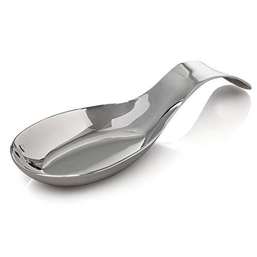 Bridge2Shopping Stainless Steel Spoon Rest, 20 Cm, Silver - Image 1