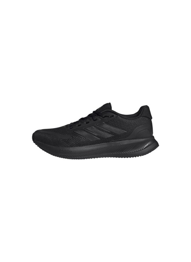 Adidas adidas RUNFALCON 5 Black Running SHOES for Men - 5.5  - Image 5