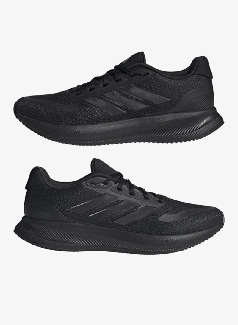 adidas أديداس ران فالكون 5 إم حذاء جري رجالي أسود