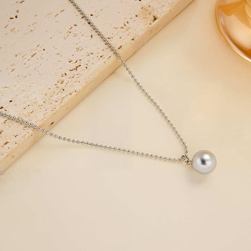 MONOZO pendant chain for women girls Love anti tarnish stainless steel Necklace stylish Neck Chain | Modern Design | Birthday Anniversary gift Valentine Accessories - Image 2