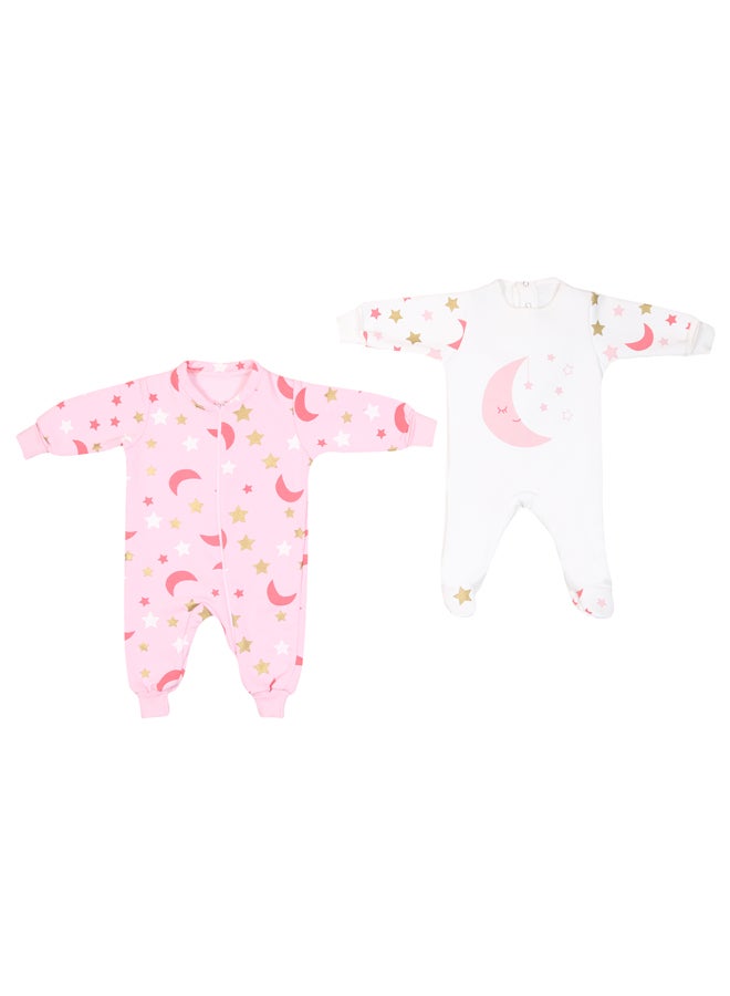 بودي سوت شتوي لأطفال بنات – طقم ٢ قطعة