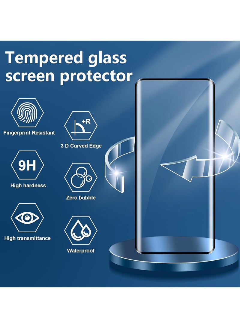 2Pack  Screen Protector Tempered Galss, High Clear Bubble Free Screen Tempered Glass Protective Film for Motorola Edge 50 5G - Image 2