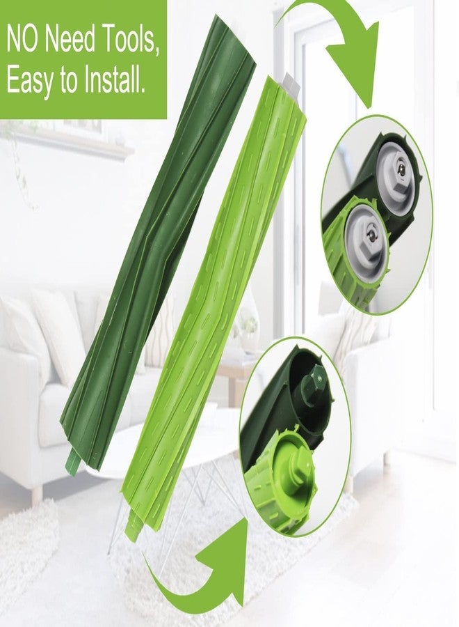 ANBOO 2 Set Replacement Rubber Roller Brushes Compatible for iRobot Roomba e i and j Series i3 i3+ i6+ i7 i7+ i8+ Plus E5 E6 E7 j7 (7150) j7+ (7550) j8 j8+ j9+ Vacuum Cleaner Accessories - Image 2
