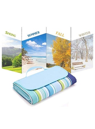 Premium Quality Portable Oxford Waterproof Outdoor Camping Picnic Mat Sand Proof Beach Blanket Carpet 200x200CM - view 4