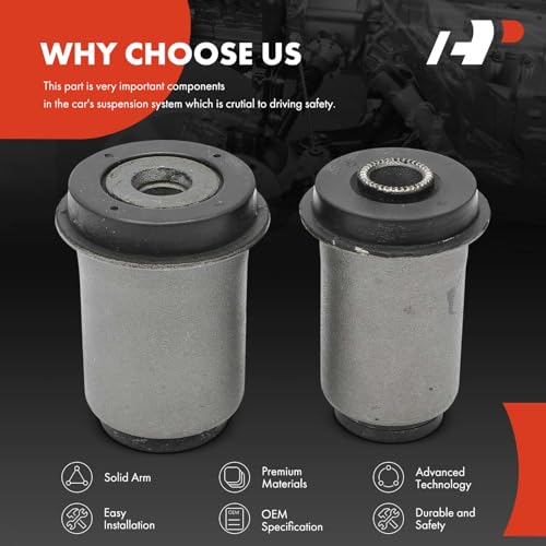 A-Premium 2 x Front Lower Control Arm Bushing Kit, Compatible with Ford Crown Victoria, Country Squire, LTD Crown Victoria & Lincoln Continental, Town Car, Mark VI & Mercury Colony Park, Grand Marquis - Image 5