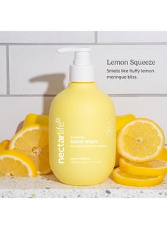 Nectar Bath Treats Nectar Life Exfoliating Hand Wash with Shea Butter & Pumice, Lemon Squeeze, 3 Pack  - Image 5