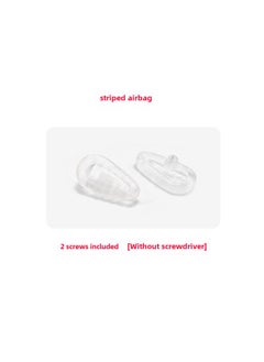 Generic [simple Change Glasses Nose Pad] Silicone Airbag Glasses Nose Pad Anti-indentation Super Soft Non-slip Increased Nose Pad 