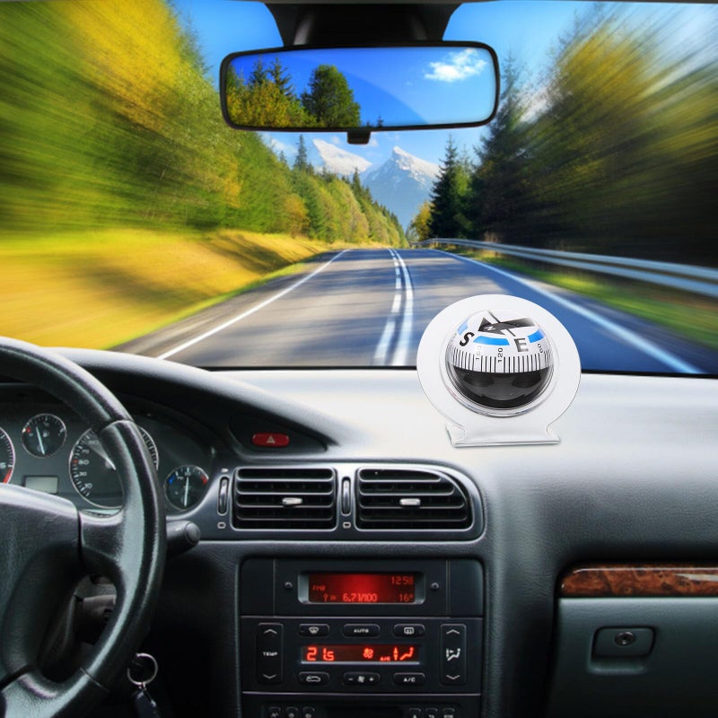 Large Car Dash Compass Ball Vehicle Navigation Direction Indicator for SUV Truck Dashboard - Image 4