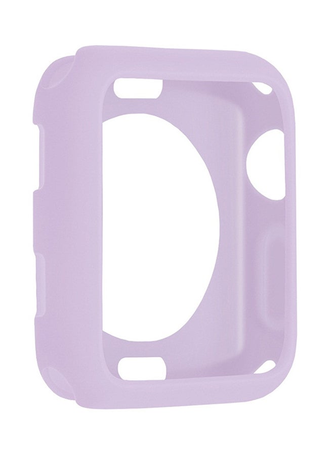 Voberry Protective Case Cover For Apple Watch Series 1/2/3 42mm Purple - Image 1