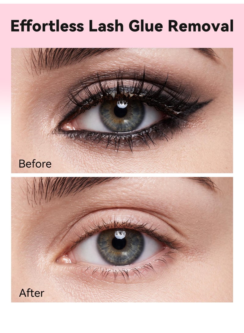 D'AMMA'N DAMMAN 5g Professional Watermelon Eyelash Glue Remover Gel - Quick Dissolving Lash Extension Adhesive Remover, Safe Gentle Non-Irritating Salon Formula - Image 2