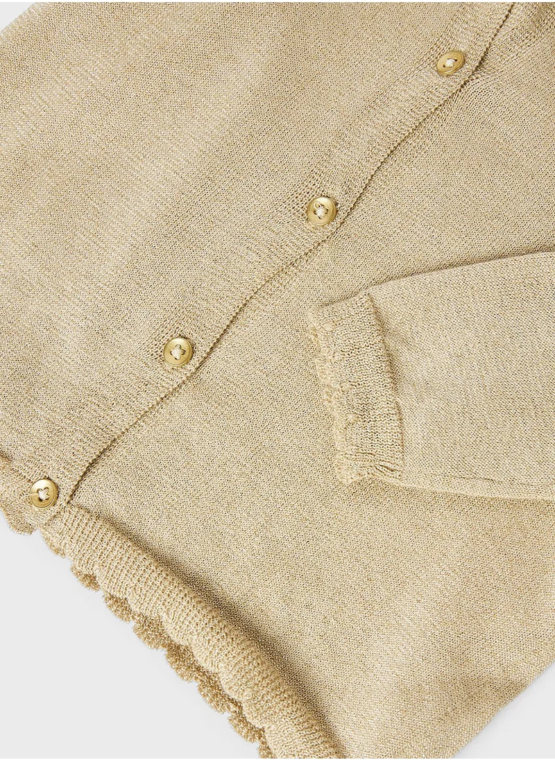 NAME IT Kids Glitter Knitted Cardigan