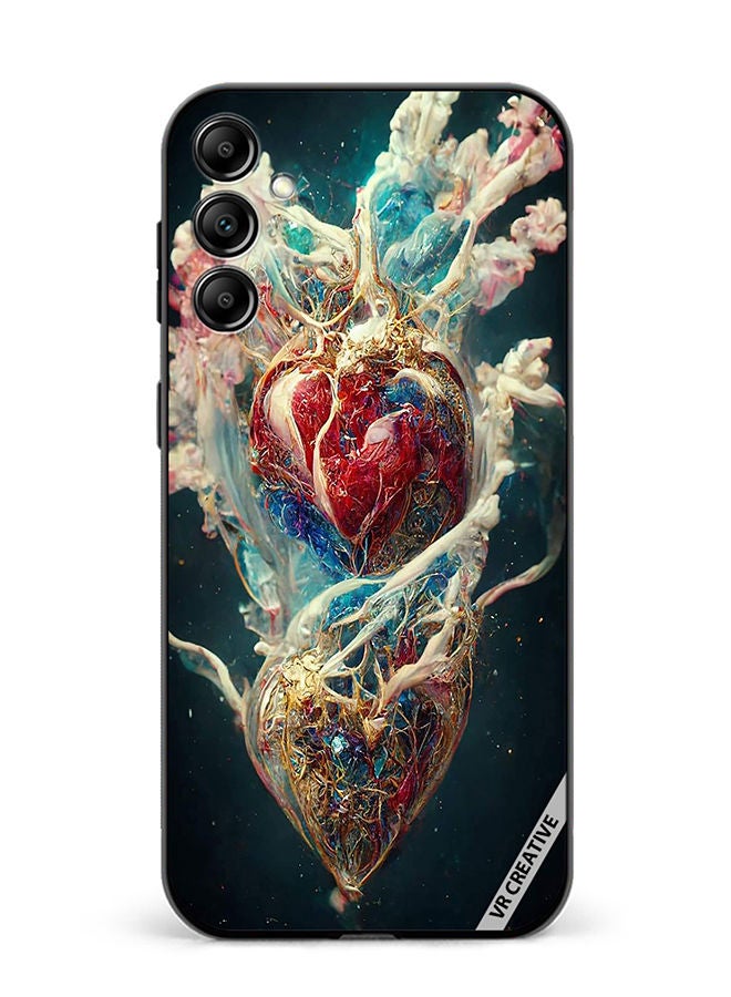 VR CREATIVE Protective Case Cover For Samsung Galaxy A14 5G/A14 Digital Flesh Design Multicolour - Image 1