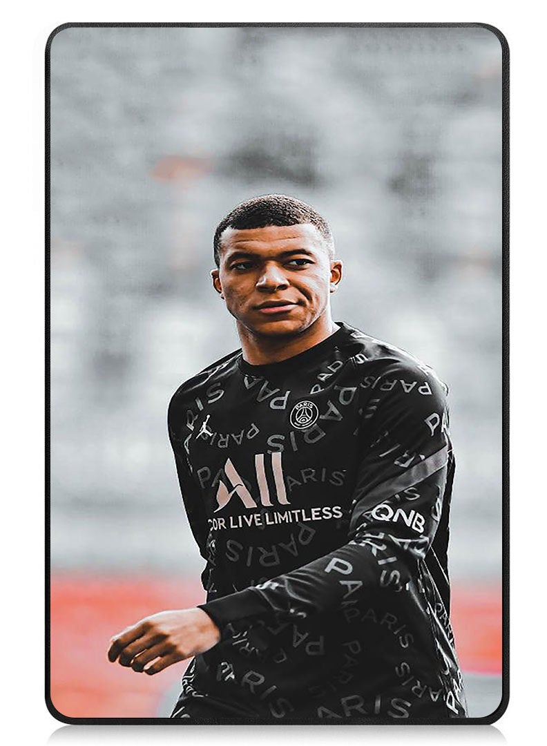 Theodor Protective Flip Case For Samsung Galaxy Tab S9 FE Plus With Trifold Stand Auto Wake Sleep Shockproof Cover Mbappe 2 - Image 1