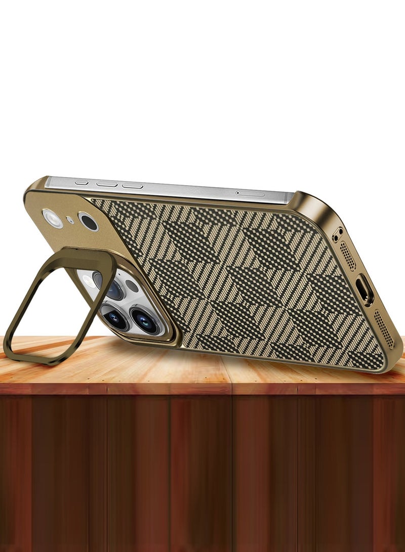 CATANES Magnetic MagSafe Case Cover for Apple iPhone 17 Pro Max - Ultra Slim Strong Protection Cover - Screen and Camera Guard - Obsidian Checkered Colour - Image 5