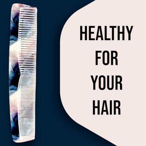 Abhaas Combs for Women and Men - Set of 4 Made with Virgin Raw Material with Smooth teeths Prevent Hair Tearing for Detangling, Hairstyling, Frizz Control for All Hair Types Graduated Comb Set - Image 3