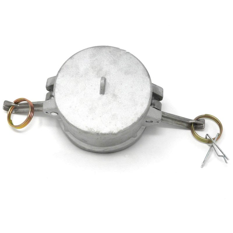 Gloxco Cam and Groove Fitting, Aluminum, Type DC, 3" Dust Cap (CAM-30-DC-AL) - Image 3